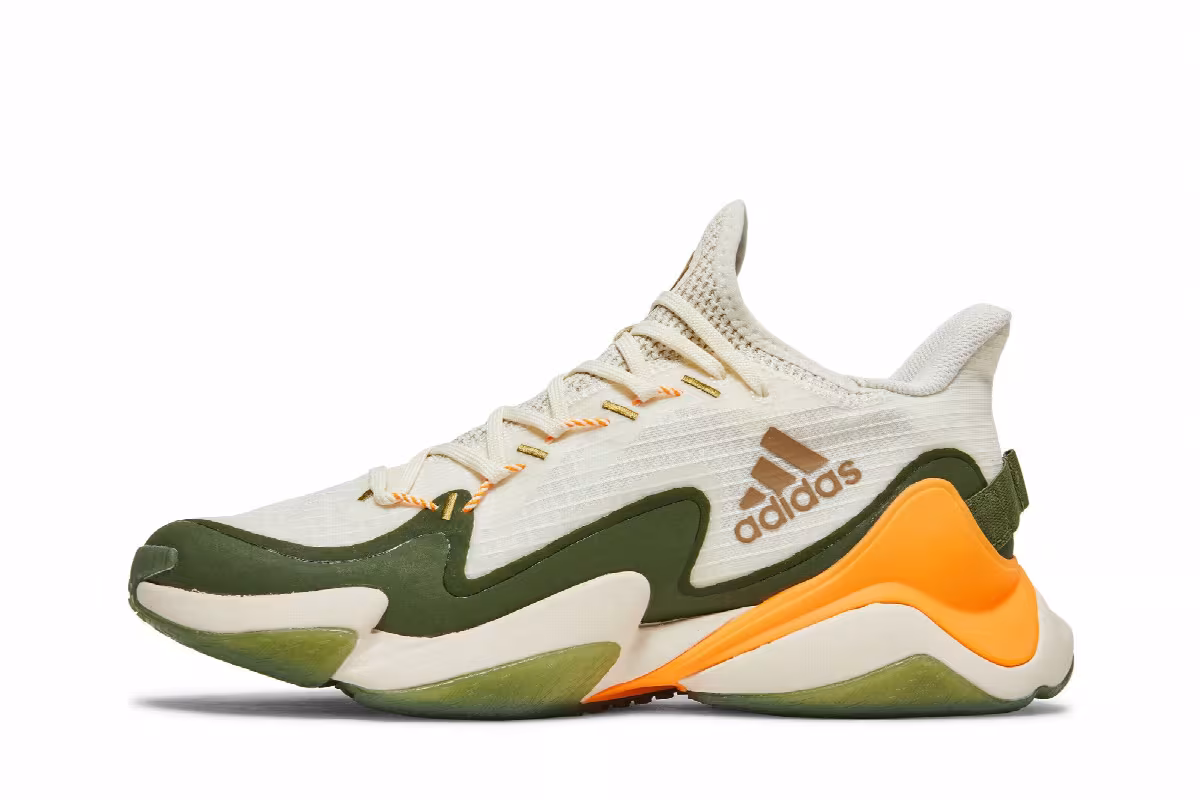adidas Mahomes 1 Impact FLX Khaki Green, view 4