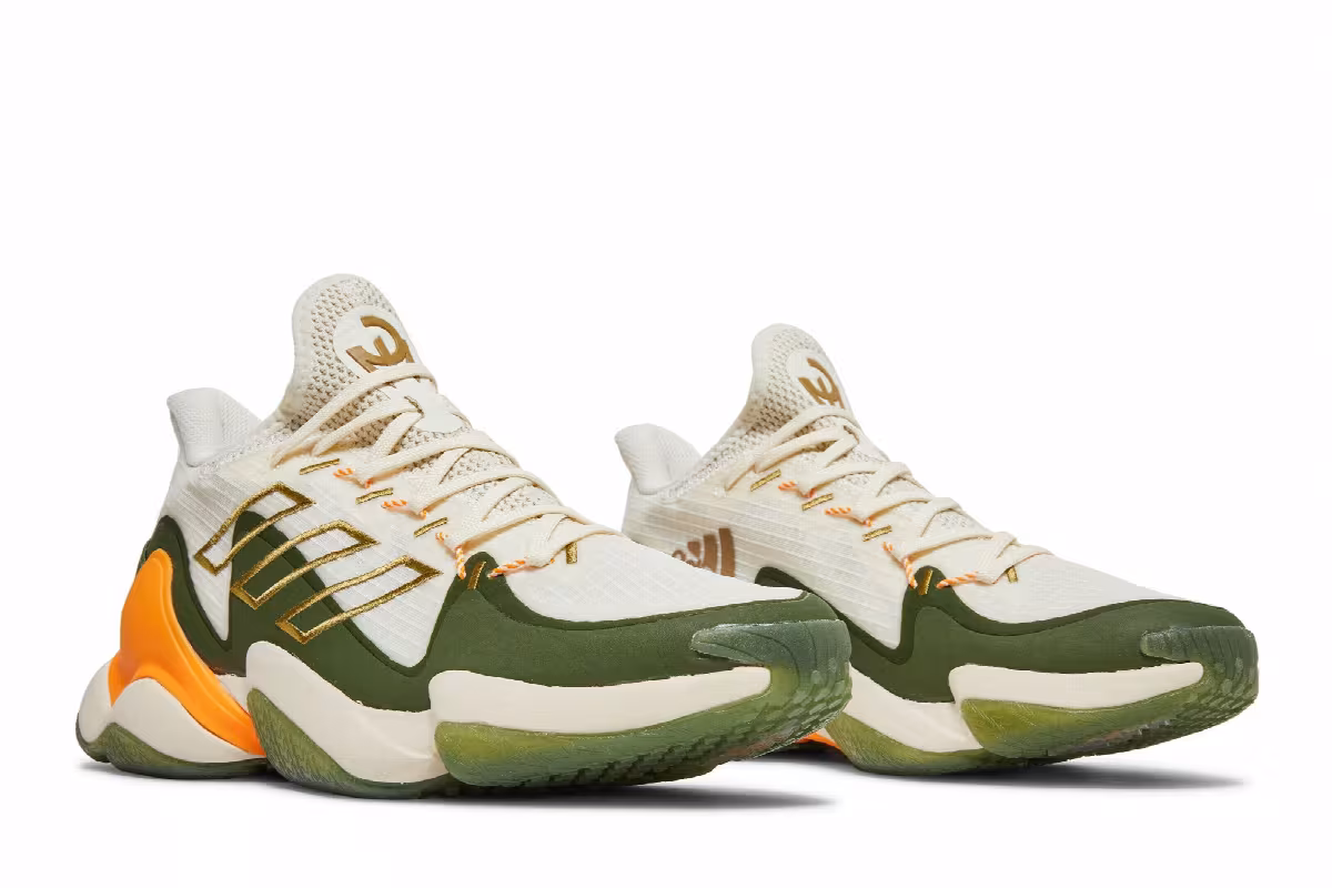 adidas Mahomes 1 Impact FLX Khaki Green, view 9
