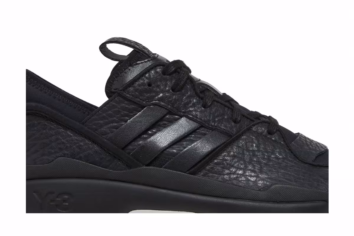 adidas Y-3 Hokori 2 Black White, view 3