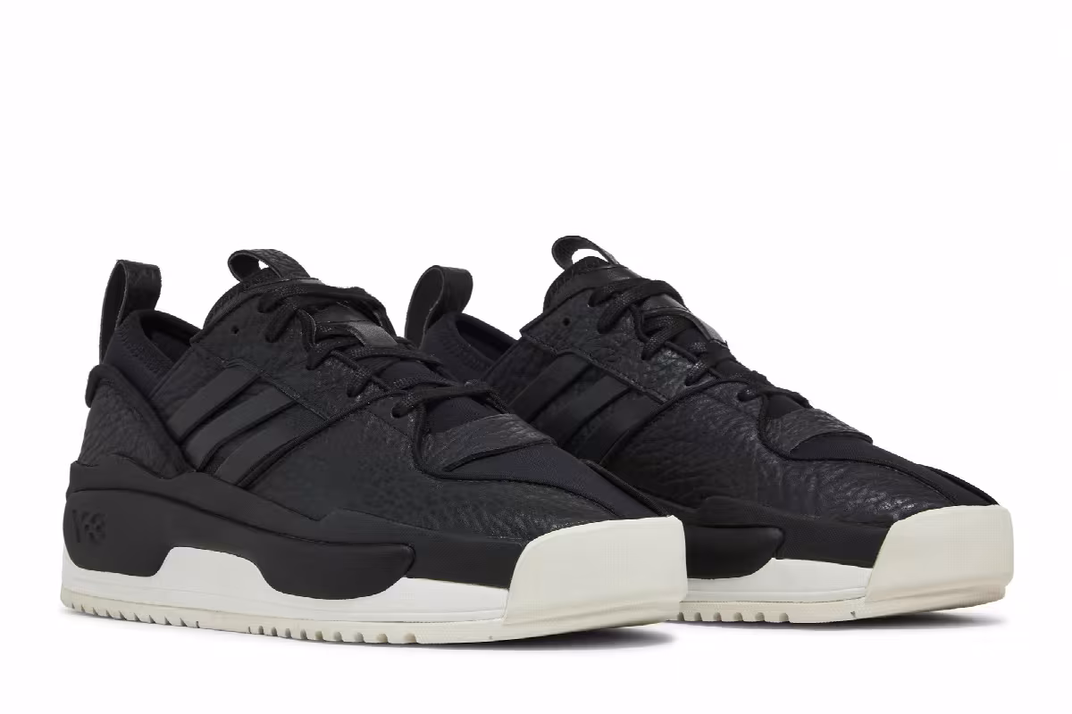 adidas Y-3 Hokori 2 Black White, view 9