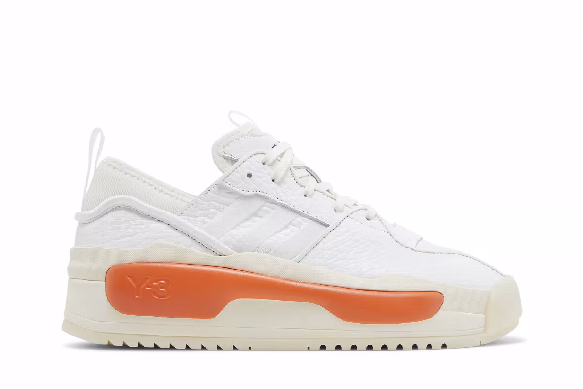 adidas Y-3 Hokori 2 White Orange, view 2