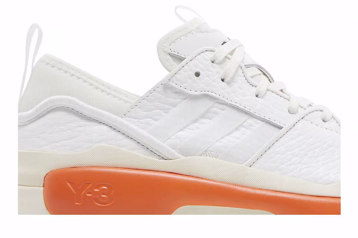 adidas Y-3 Hokori 2 White Orange, view 3