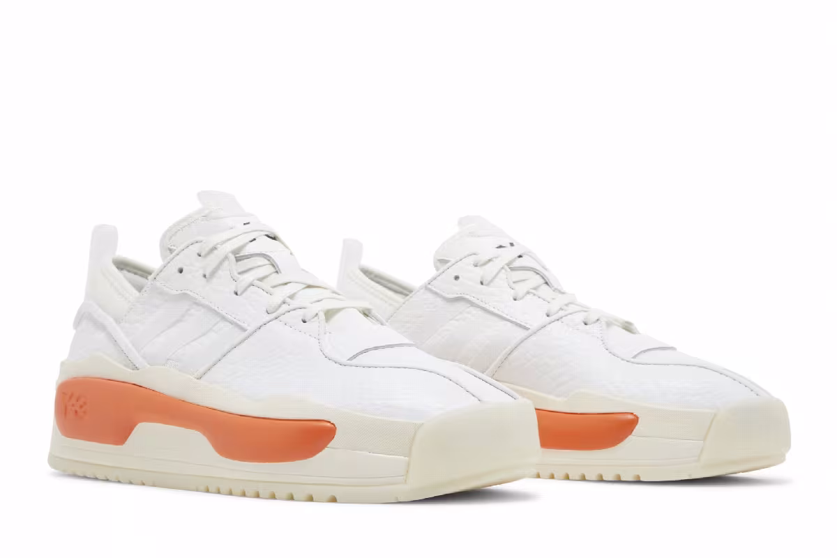 adidas Y-3 Hokori 2 White Orange, view 9