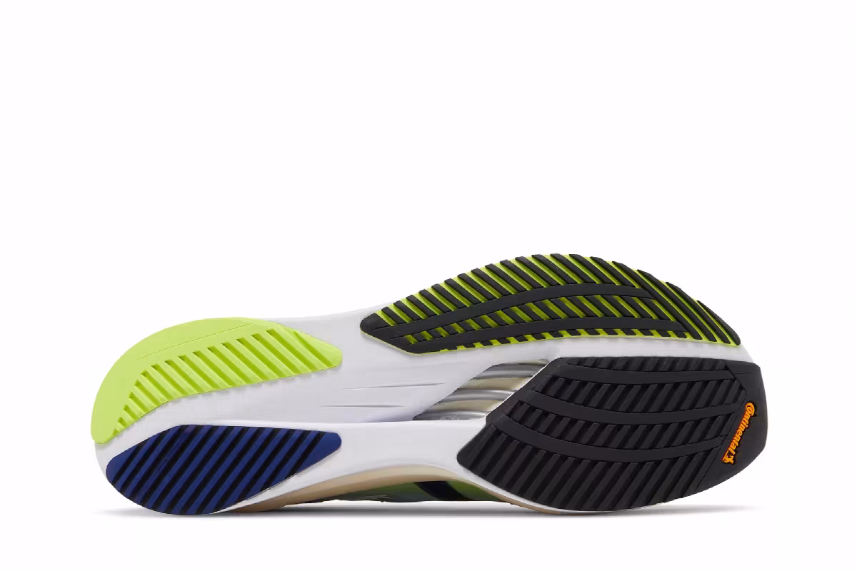 Adidas Adizero Boston 10 Victory Blue Solar Yellow, view 5