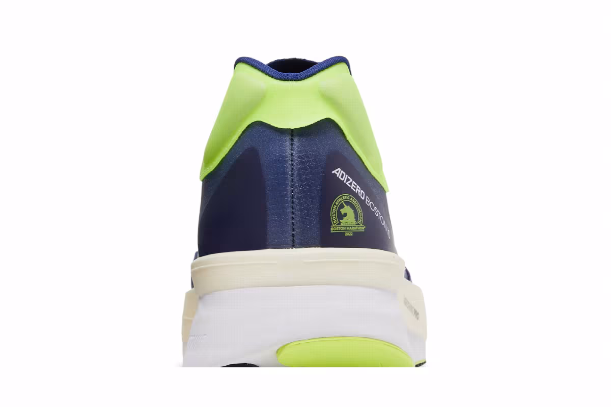 Adidas Adizero Boston 10 Victory Blue Solar Yellow, view 8