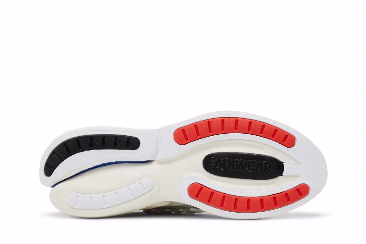 adidas AlphaBoost V1 White Black Blue Fusion, view 5