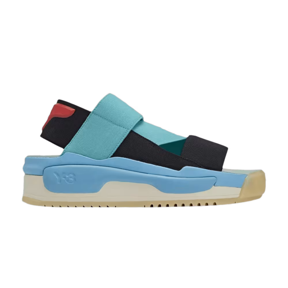 adidas Y-3 Hokori Sandal Black Vivid Mint