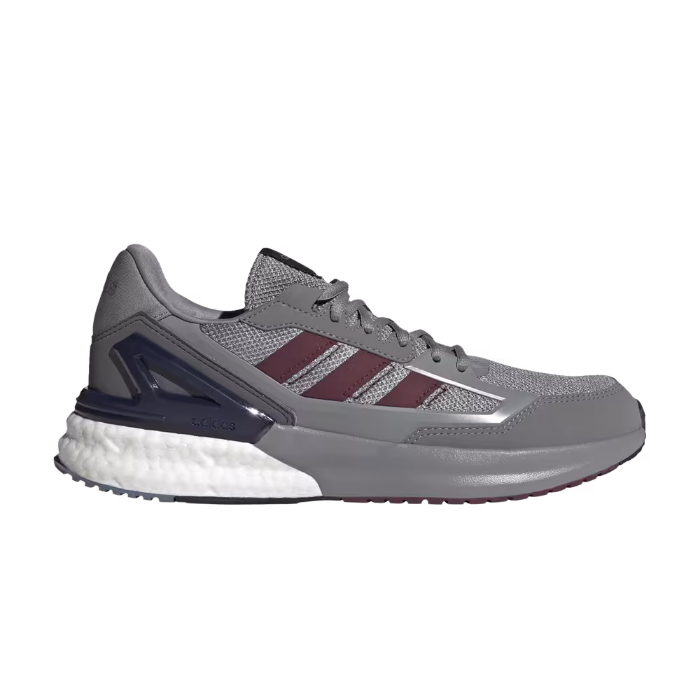 Adidas Nebzed Super Boost Grey Burgundy