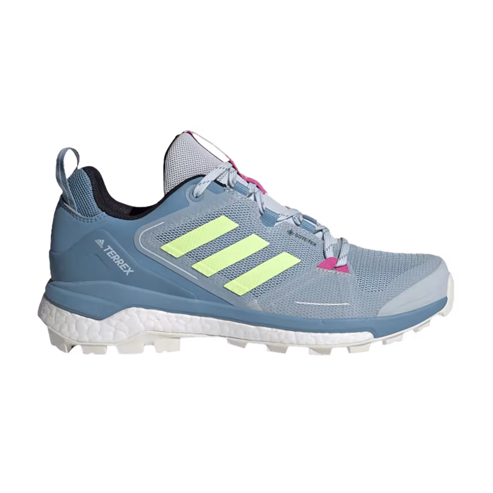 Adidas Women's Terrex Skychaser 2.0 GTX Hazy Blue Hi-Res Yellow