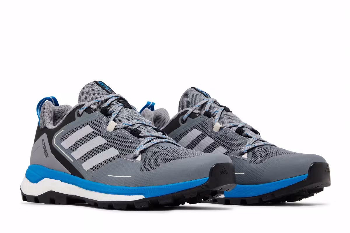 Adidas Terrex Skychaser 2.0 Grey Blue Rush, view 9