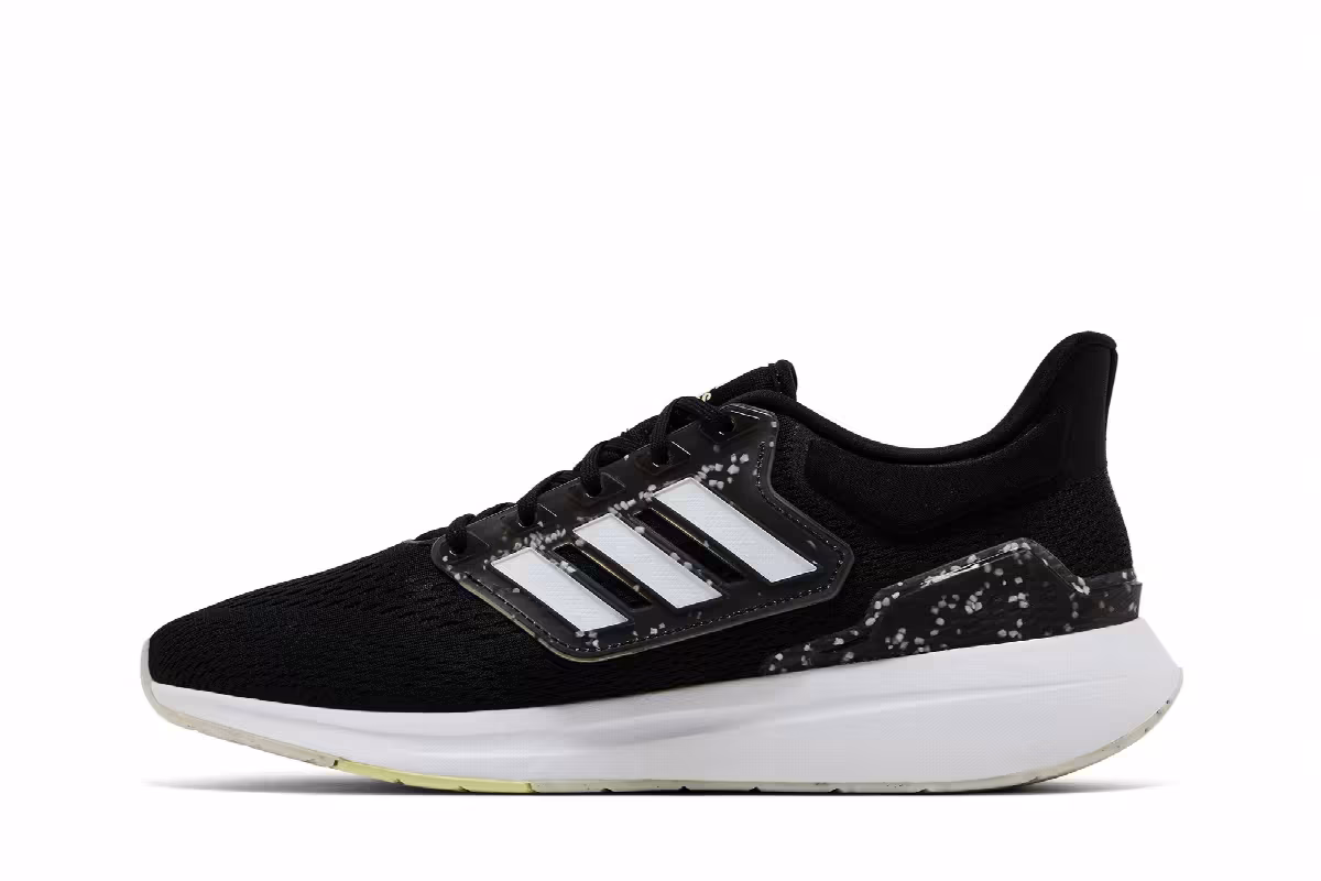 Adidas EQ21 Run Black Almost Lime, view 4