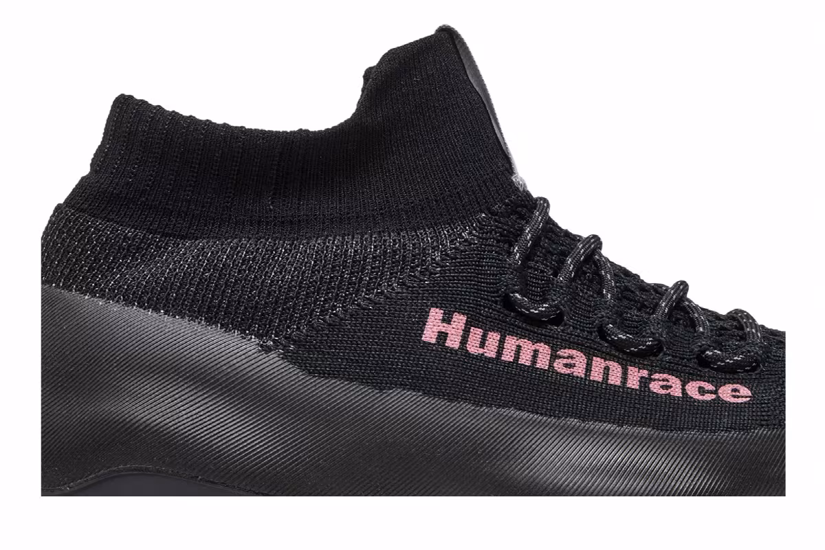 Pharrell x adidas Human Race Sichona Black Shock Pink, view 3