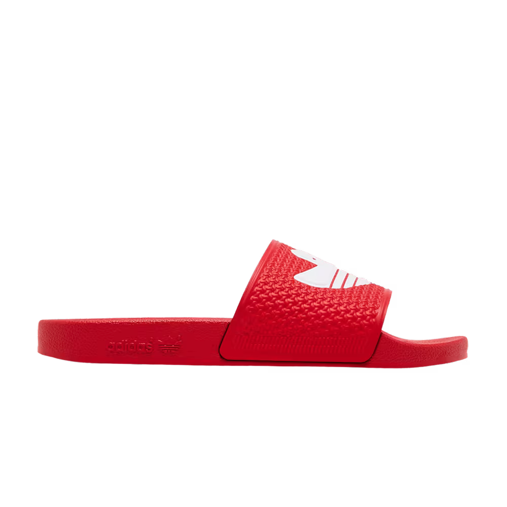 Adidas Shmoofoil Slide Scarlet
