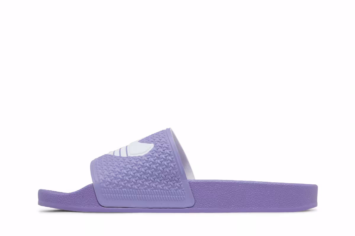 adidas Shmoofoil Slide Magic Lilac, view 4