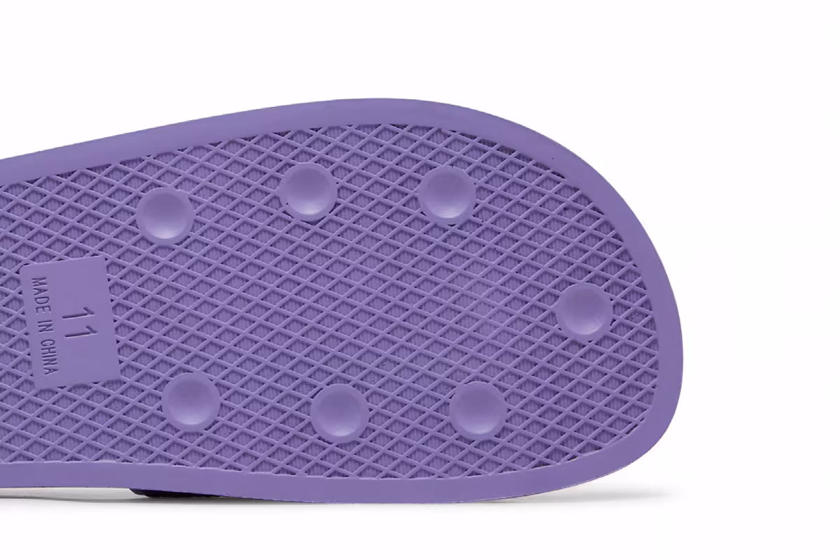 adidas Shmoofoil Slide Magic Lilac, view 6