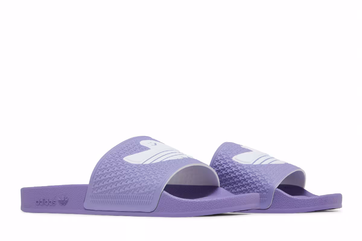 adidas Shmoofoil Slide Magic Lilac, view 9
