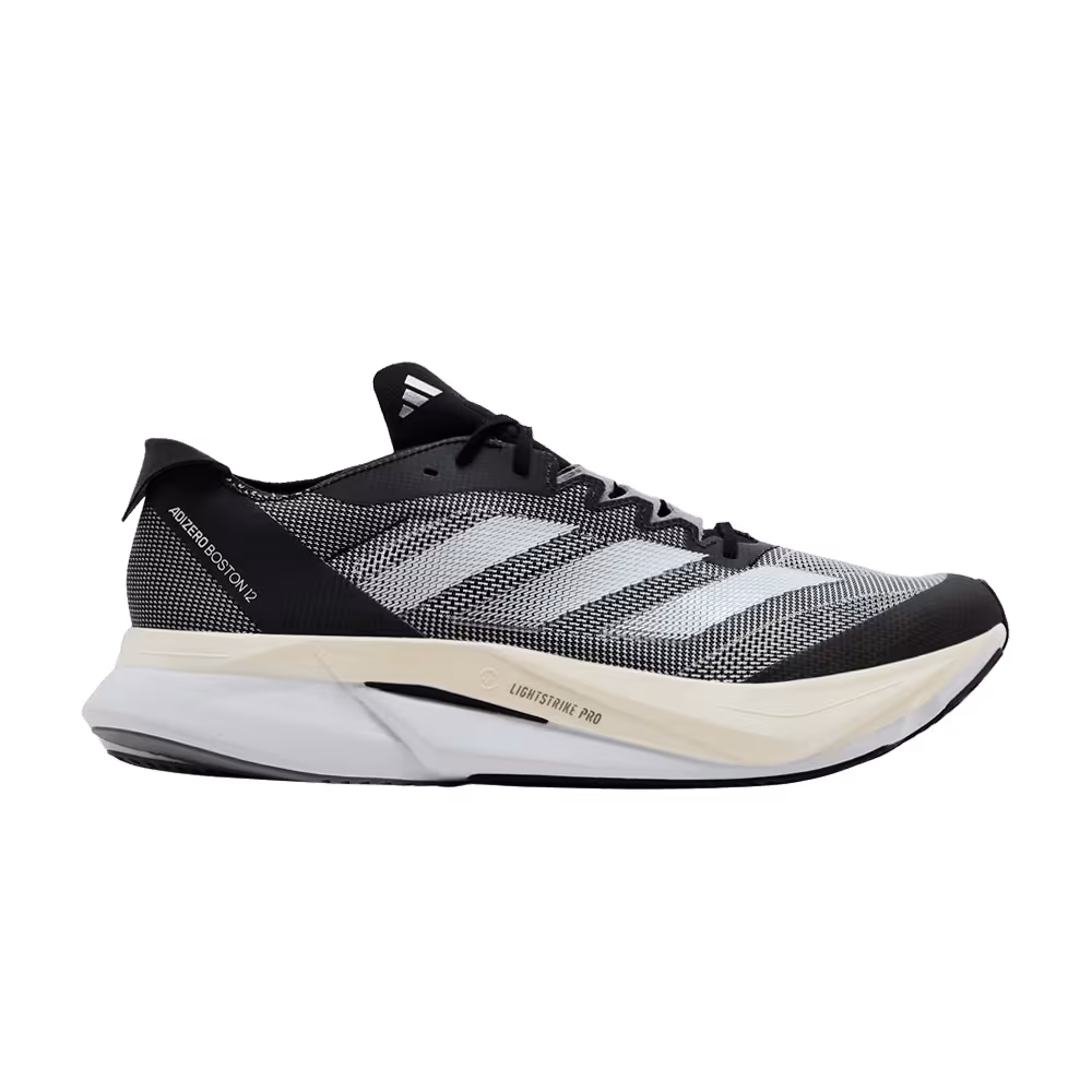 adidas Adizero Boston 12 Black White