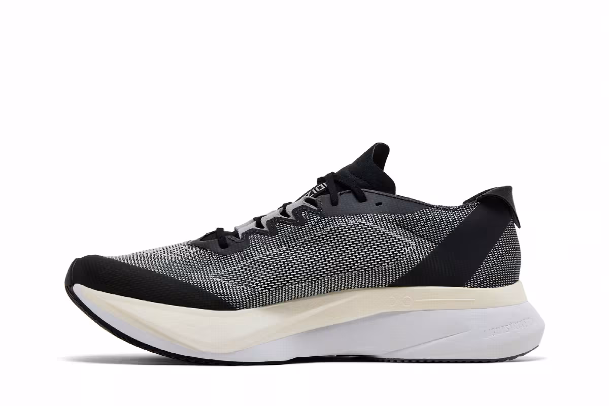 adidas Adizero Boston 12 Black White, view 4