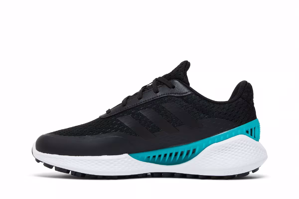 Adidas Women's Summervent Spikeless Golf Black Mint Rush, view 4