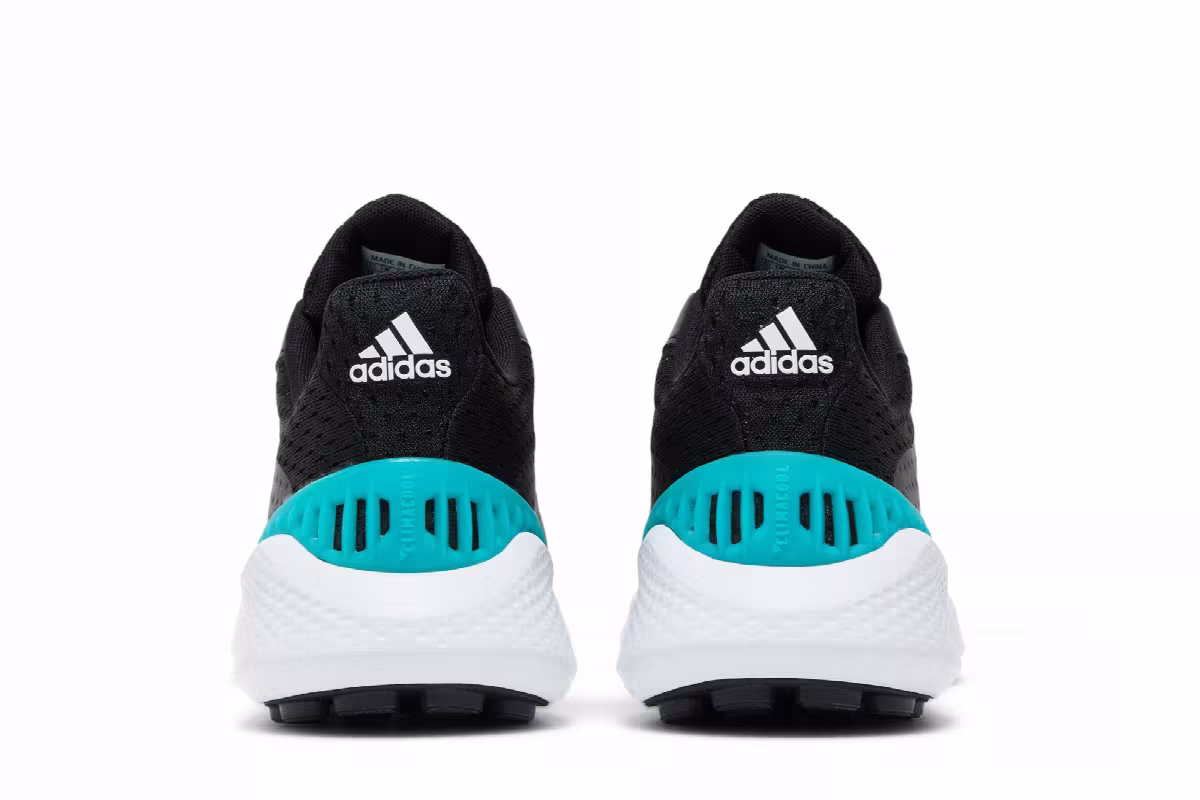 Adidas Women's Summervent Spikeless Golf Black Mint Rush, view 7