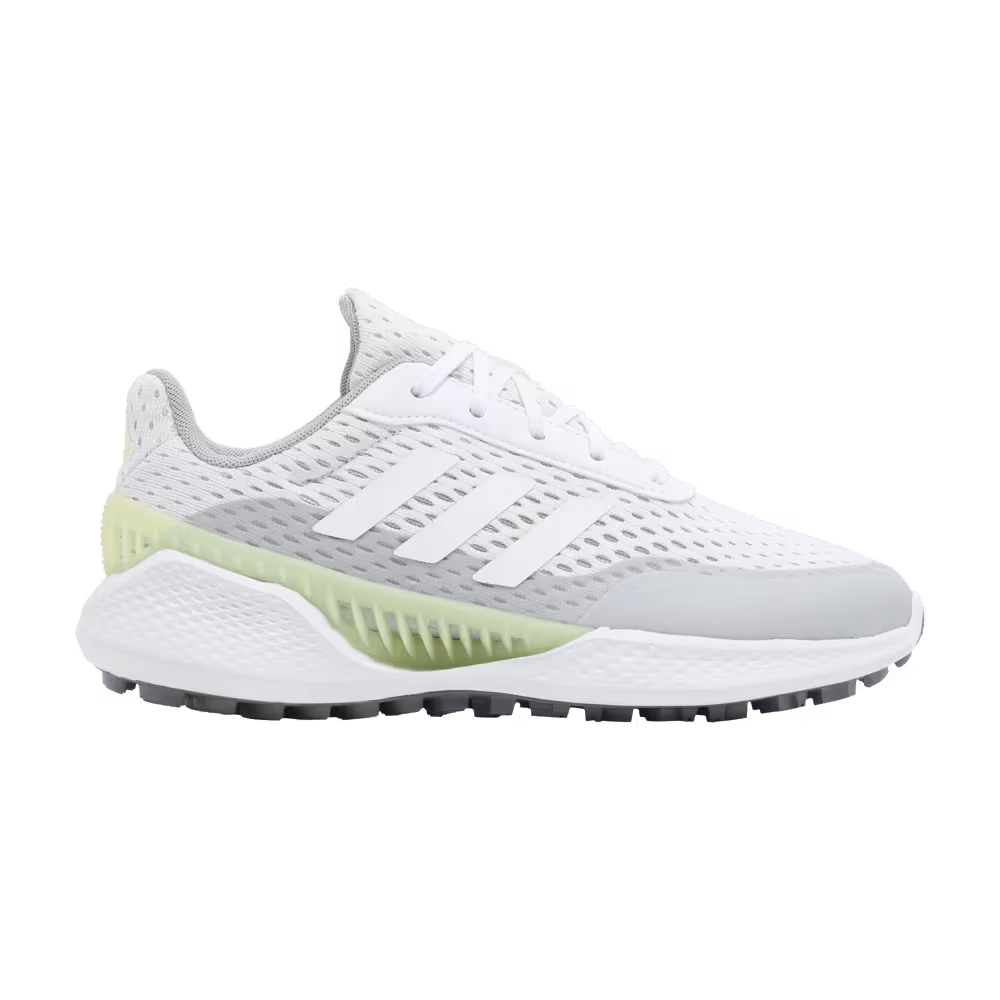 Adidas Women's Summervent Spikeless Golf White Almost Lime