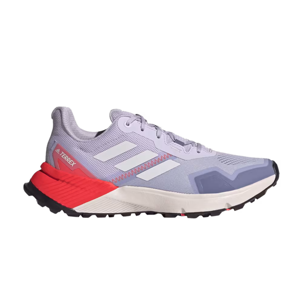Adidas Women's Terrex Soulstride Trail Violet Tone Solar Red