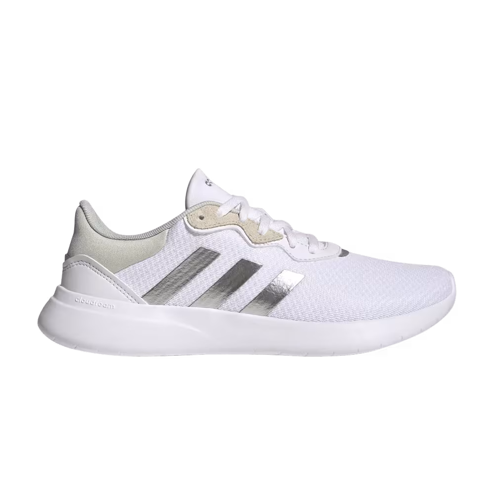 Adidas Women's QT Racer 3.0 White Silver Metallic
