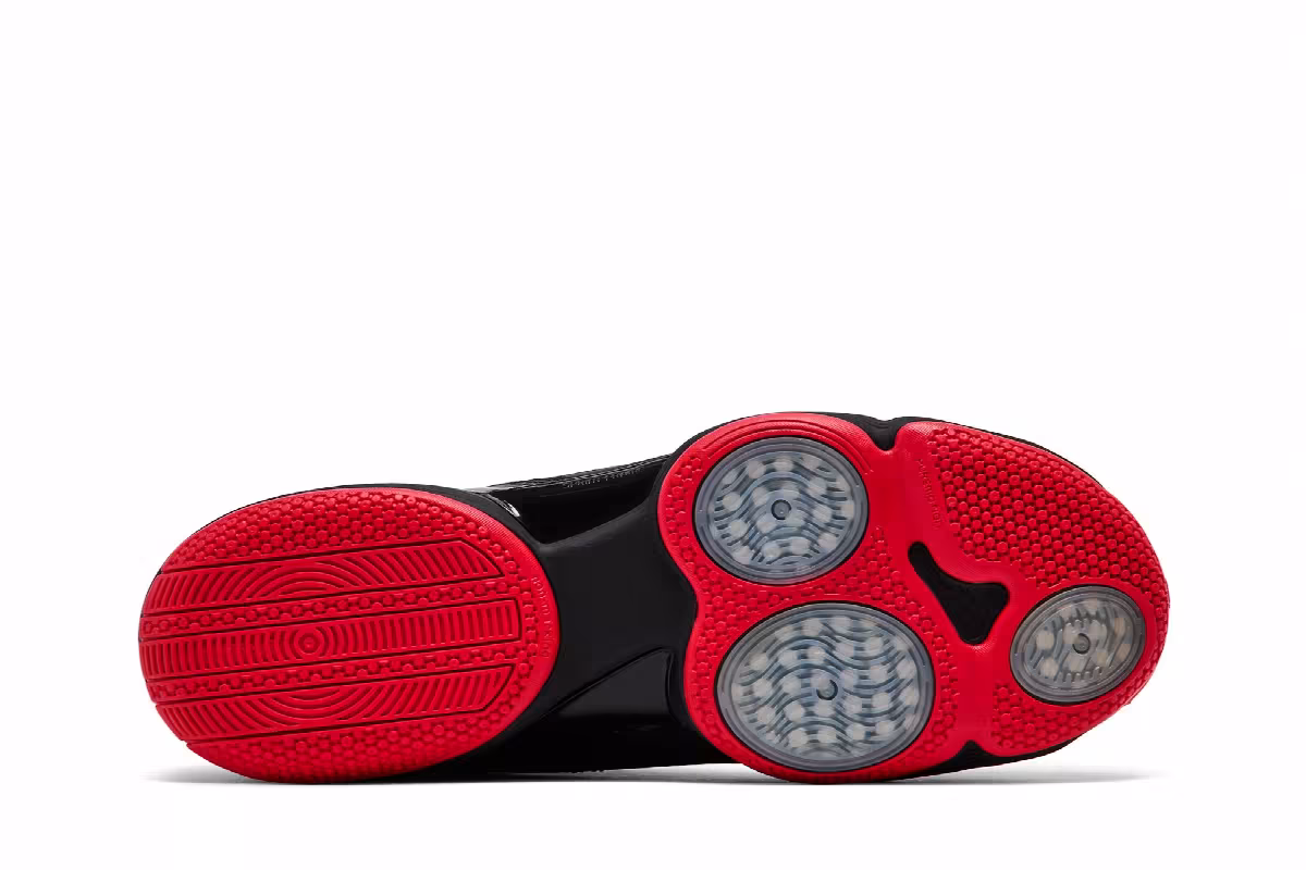 adidas Adizero Rose 1.5 Low Restomod Black Vivid Red, view 5