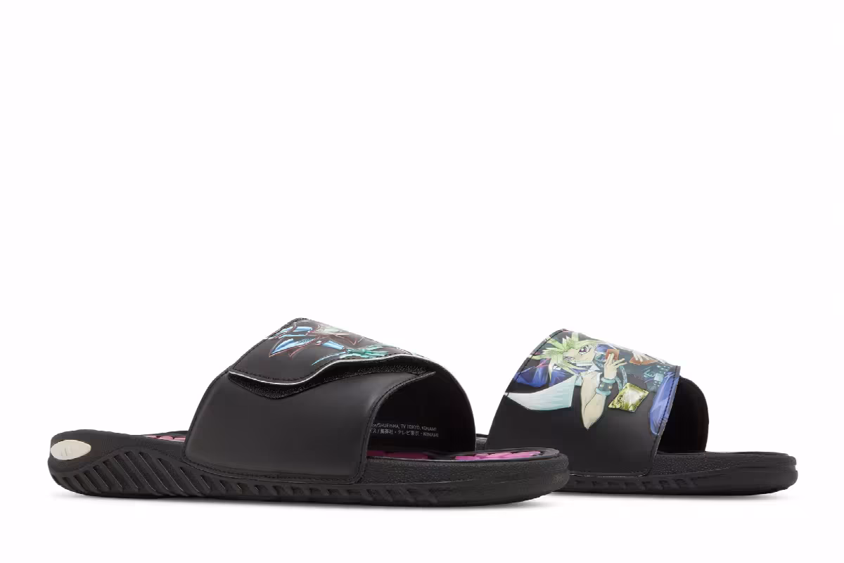 Yu-Gi-Oh! x adidas Reptossage Slide Dark Magician, view 9
