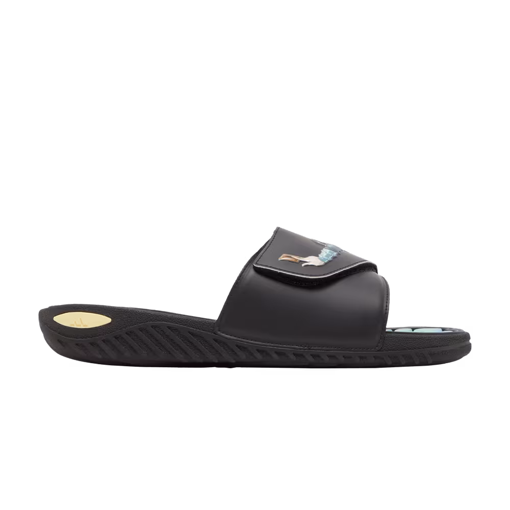 Yu-Gi-Oh! x adidas Reptossage Slide Blue Eyes White Dragon