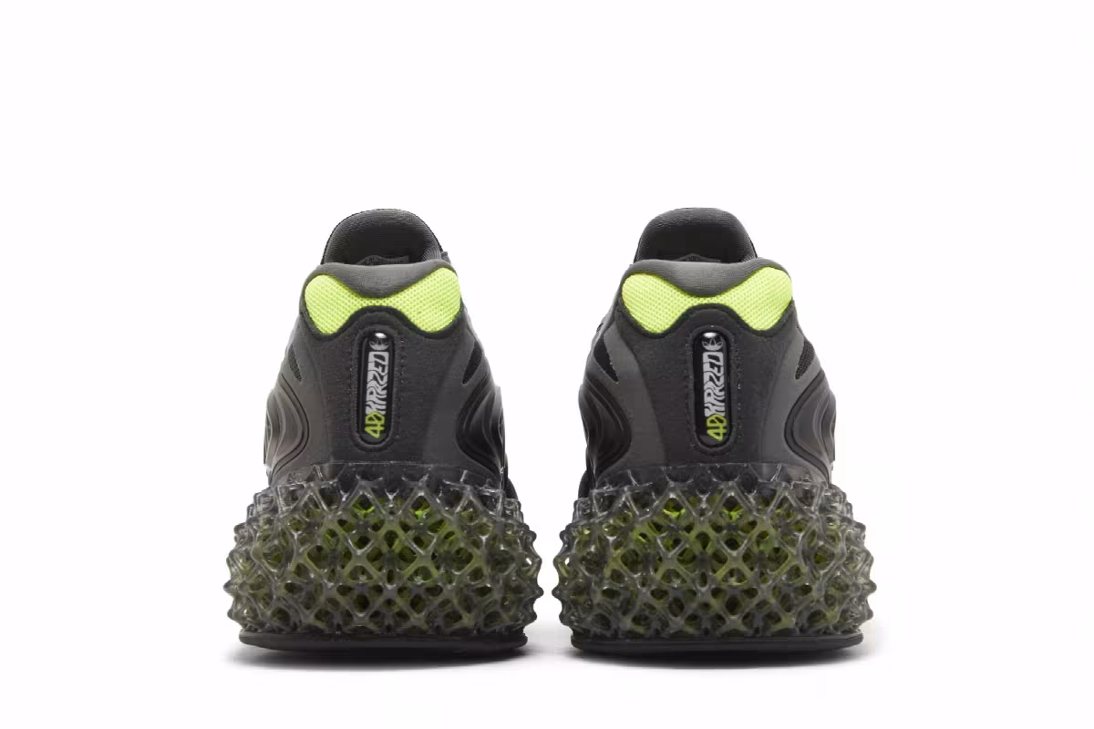 adidas 4D Krazed Black Solar Yellow, view 7