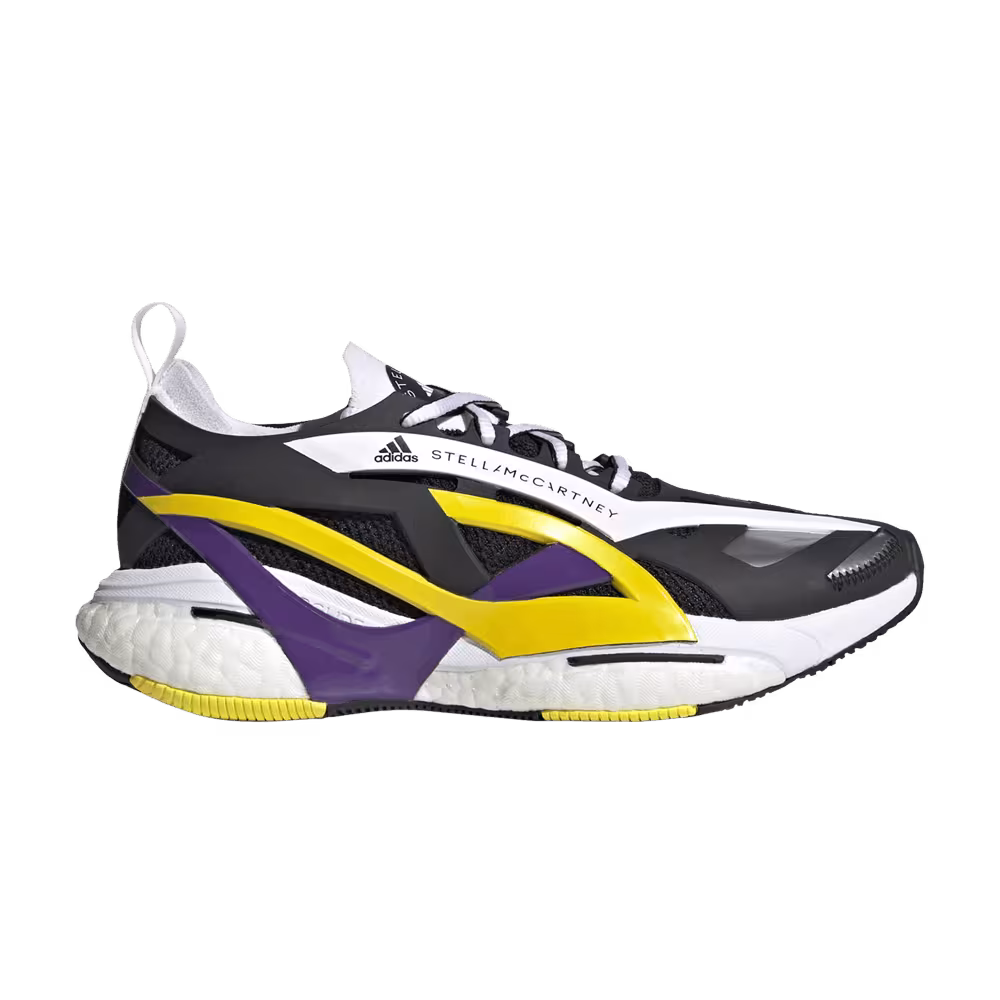 Stella McCartney x adidas Women's Solar Glide Black Purple Yellow