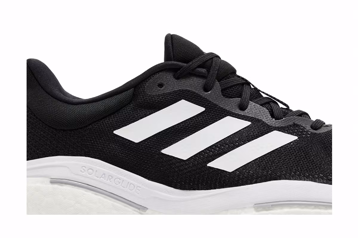 Adidas Solar Glide 5 Wide Black White Grey, view 3