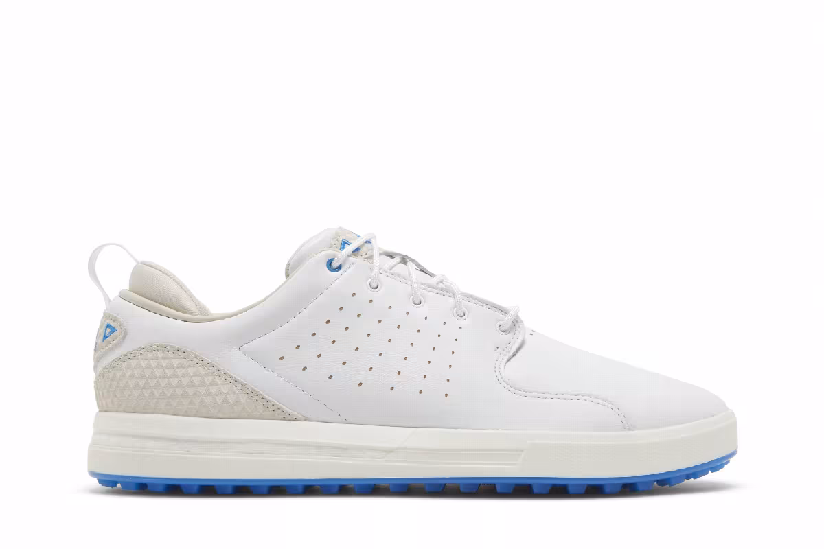 Adidas Flopshot Spikeless White Blue Rush, view 2