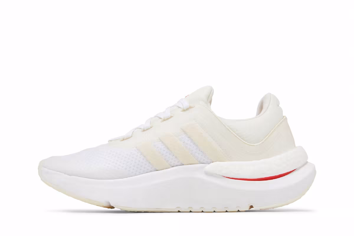 Adidas Women's ZNSARA Off White Bright Red, view 4