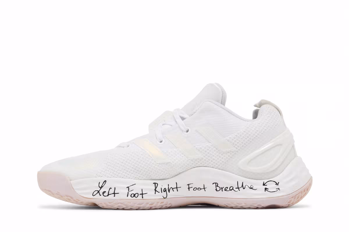 Candace Parker x adidas Women's Exhibit A Cloud White, view 4