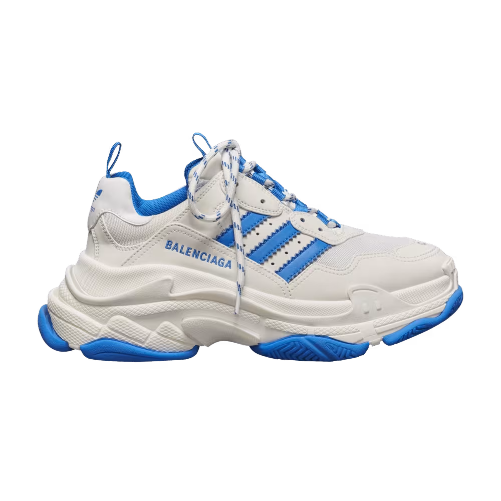 Balenciaga x adidas Triple S Sneaker White Blue