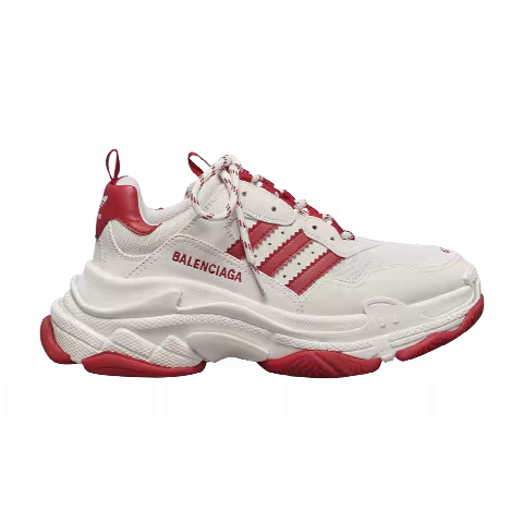 Balenciaga x adidas Wmns Triple S Sneaker 'White Red'