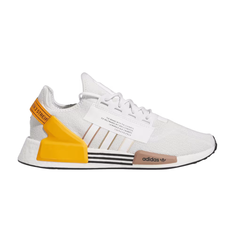Adidas NMD_R1 V2 White Bright Orange
