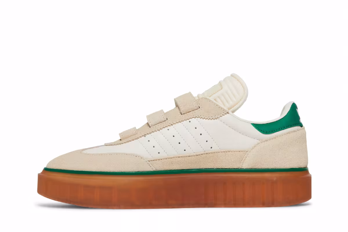 Ivy Park x adidas Women's Super Sleek 3 Strap Wonder White Gum, view 4