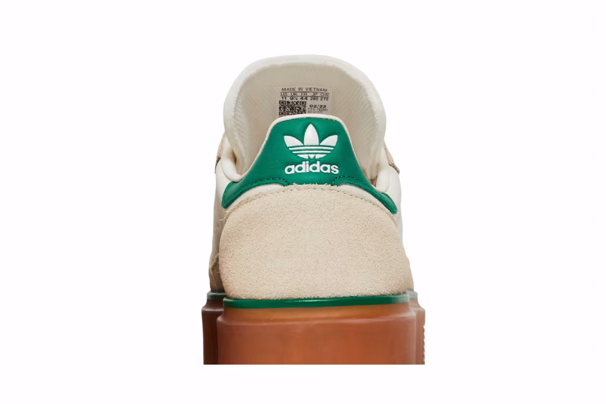 Ivy Park x adidas Women's Super Sleek 3 Strap Wonder White Gum, view 8