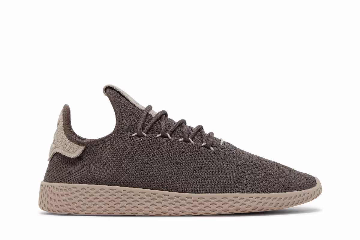Pharrell Williams x adidas Tennis Hu Cinder Light Brown, view 2