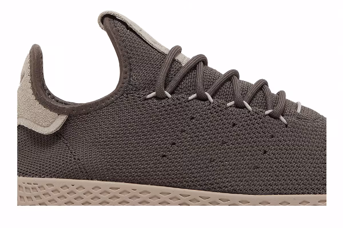 Pharrell Williams x adidas Tennis Hu Cinder Light Brown, view 3