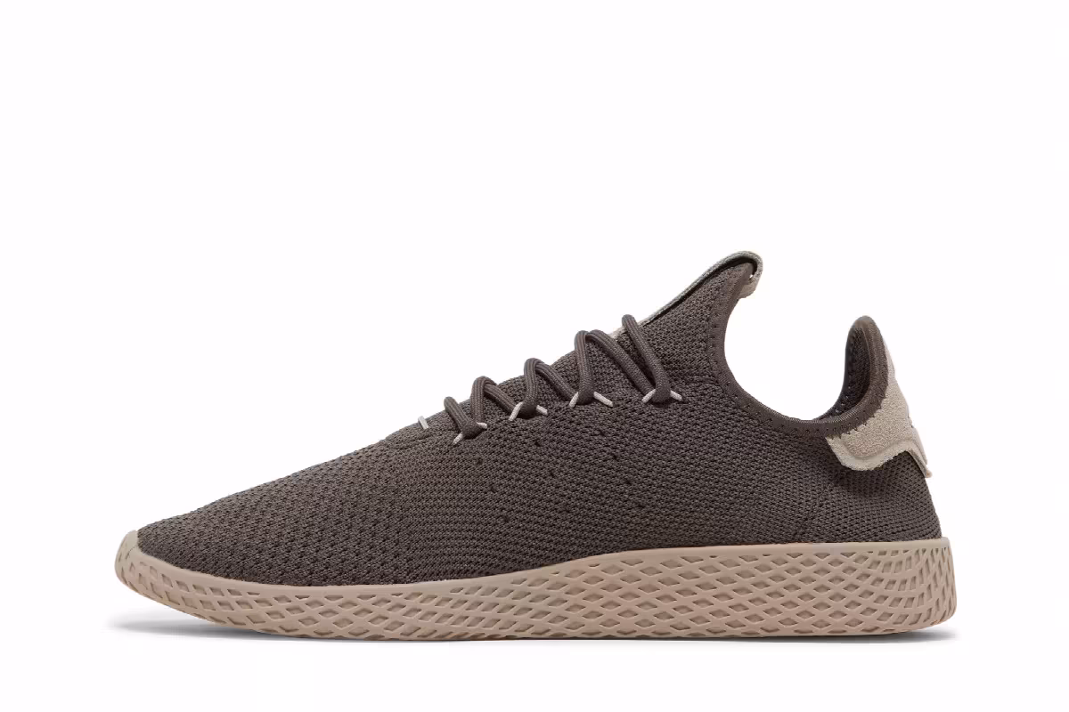 Pharrell Williams x adidas Tennis Hu Cinder Light Brown, view 4