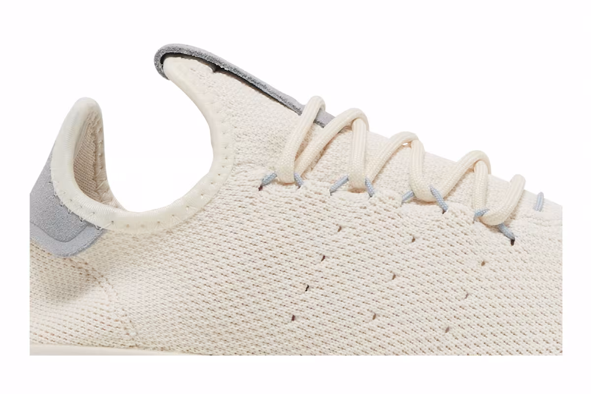 Pharrell Williams x adidas Tennis Hu Chalk White Light Grey, view 3