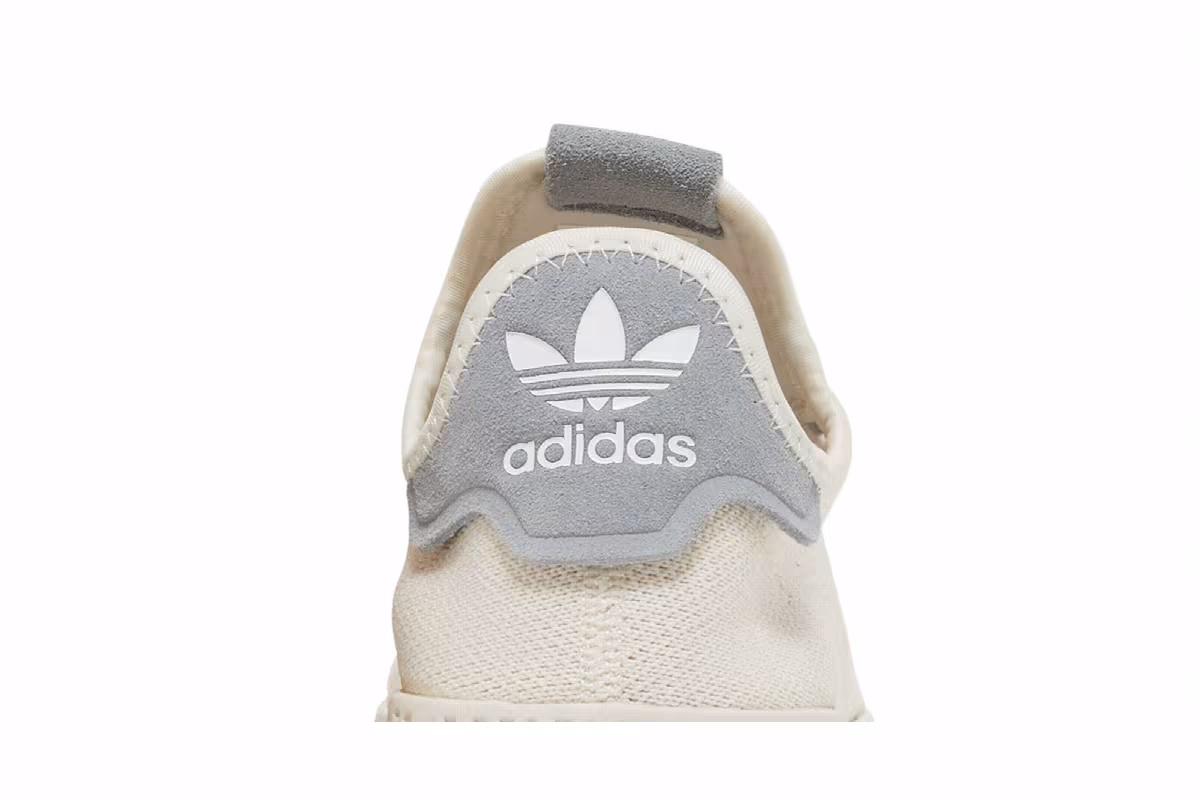 Pharrell Williams x adidas Tennis Hu Chalk White Light Grey, view 8