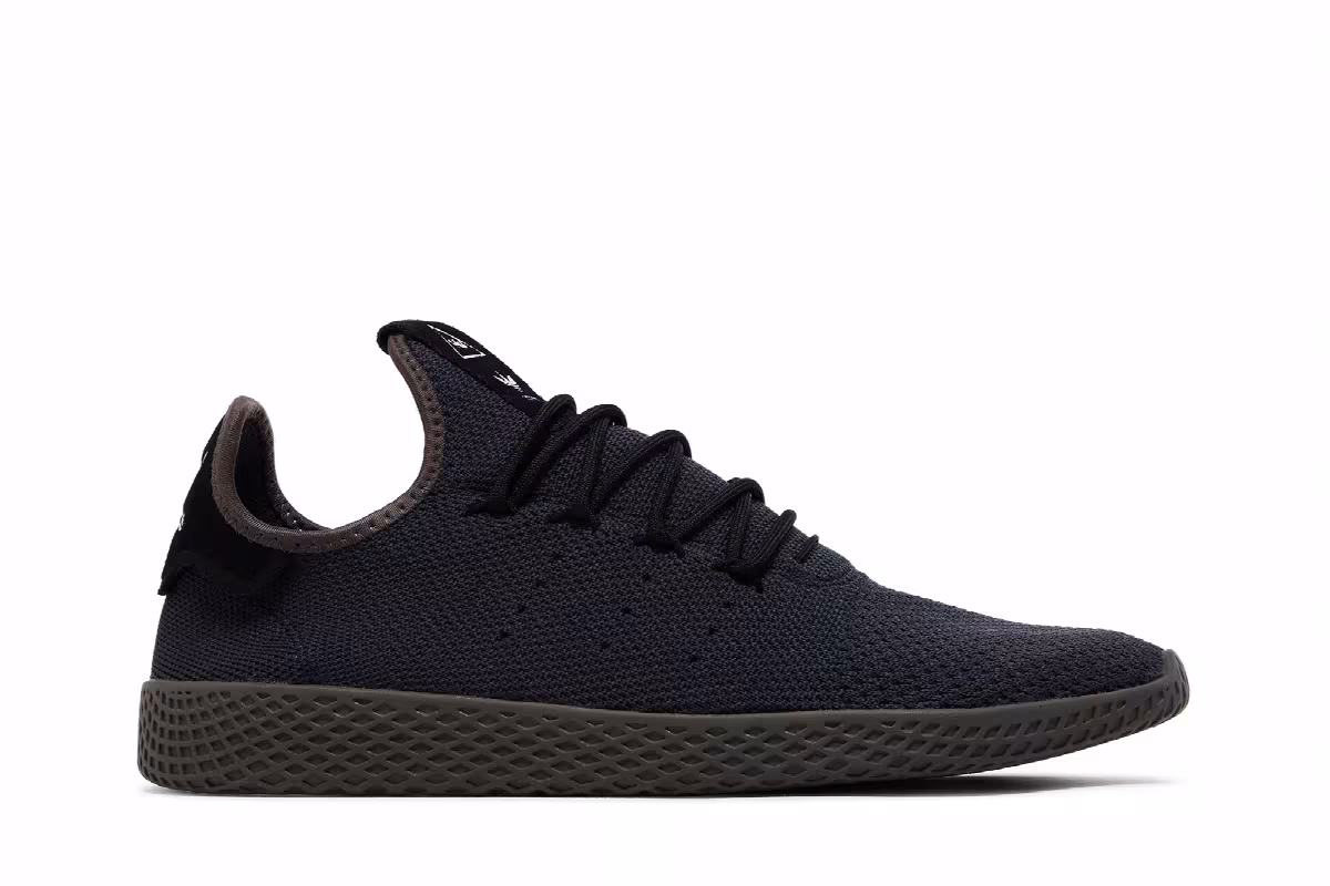 Pharrell Williams x adidas Tennis Hu Cinder Black, view 2