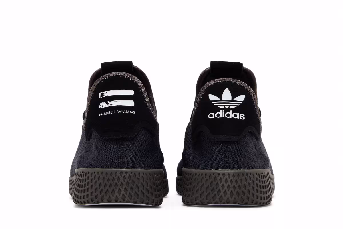 Pharrell Williams x adidas Tennis Hu Cinder Black, view 7