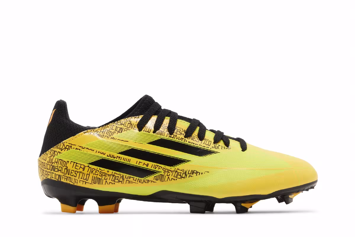 Adidas X Speedflow Messi.3 FG J Solar Gold Bright Yellow, view 2