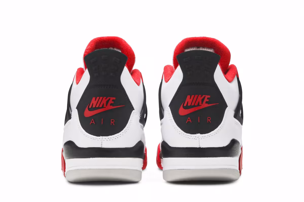 Air Jordan 4 OG GS Fire Red 2020, view 7